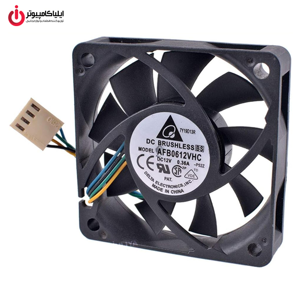 فن کیس بلبرینگی 6×6 دلتا مدل Delta AFB0612VHC 12V