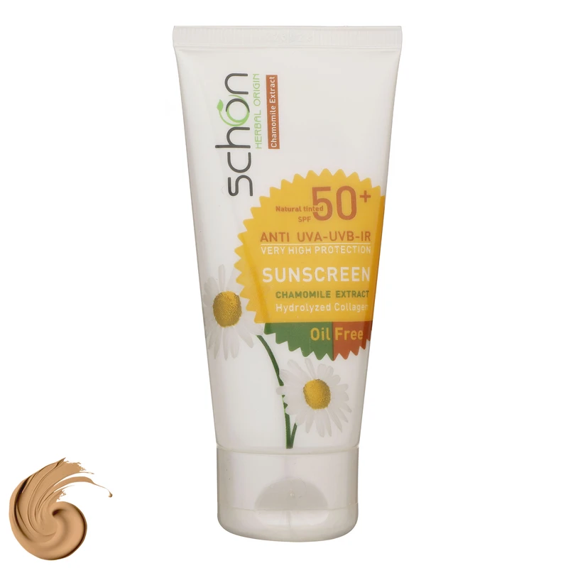 ضدآفتاب فاقد چربی رنگ طبیعی شون spf 50