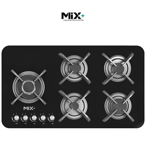 اجاق گاز شیشه ای میکس پلاس مدل IG-8509 مشکی