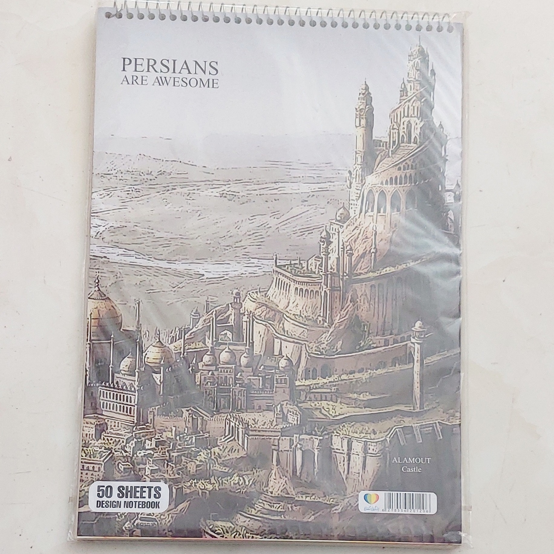 دفتر طراحی 50برگ A4