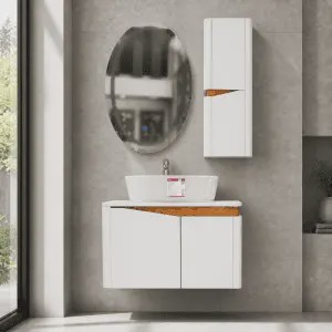 کابینت روشویی و آینه هوشمند و باکس تمام pvc قسطی