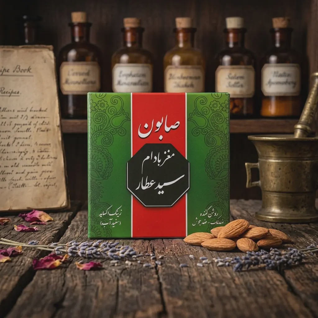 صابون مغز بادام سید عطار جدید