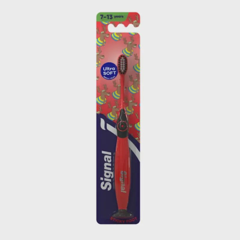 مسواک کودک سیگنال مناسب 7 تا 13 سال برس بسیار نرم Signal Ultra Soft Kids Toothbrush 7 to 13