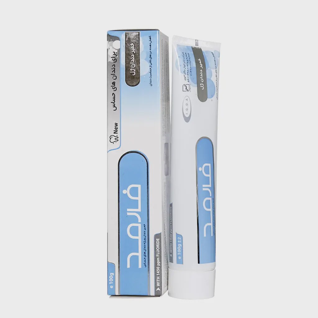 خمیر دندان ژل فارمد مناسب برای دندان های حساس Pharmed Sensetive Toothpaste