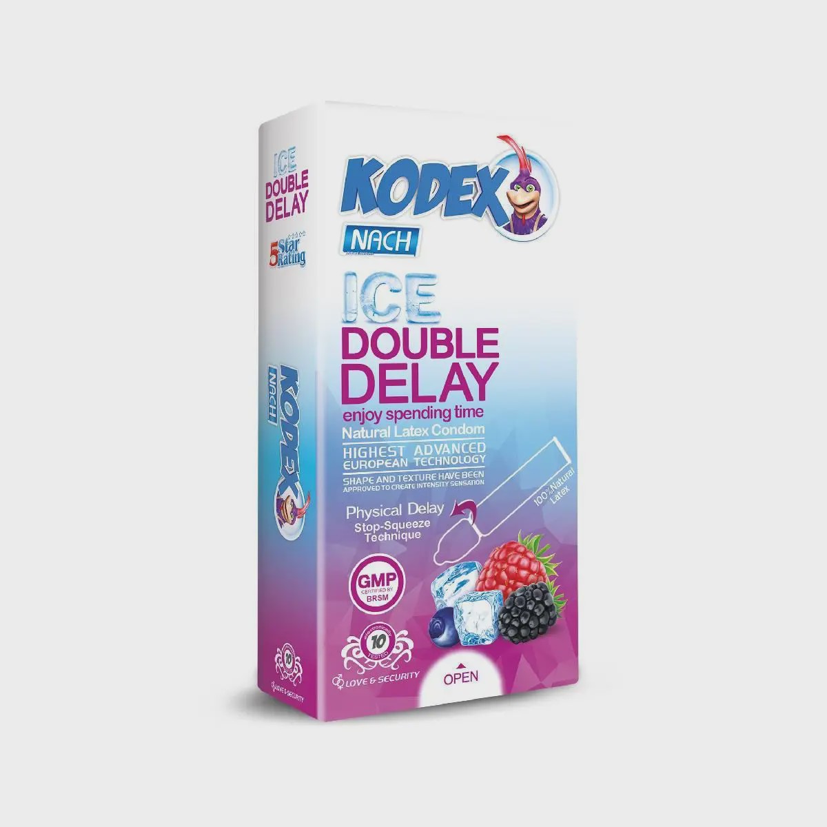 کاندوم تاخیری آیس دابل ice double delay کدکس 10 عددی