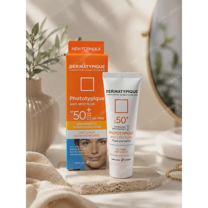 ضد آفتاب درماتیپیک ضد لک و روشن کننده Anti Spot SPF50 Dermatypique Sunscreen Anti Spot Cream Spf50