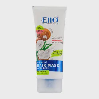 ماسک مو رطوبت رسان مو نرمال و خشک نارگیل حجم 200 میلی لیتر الیو Elio Coconut Hydra Boost Hair Mask 200 ml