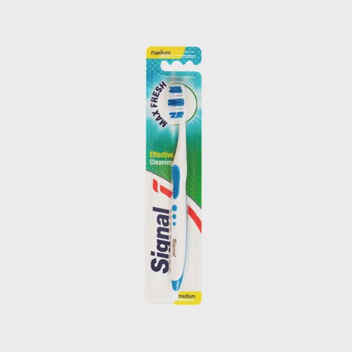 مسواک مکس فرش سیگنال با برس متوسط Signal Max Fresh Medium Toothpaste