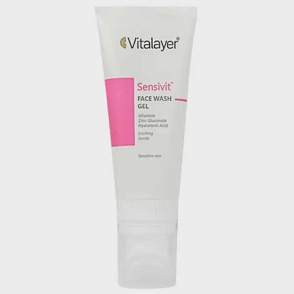 ژل شستشوی صورت سنسی ویت ویتالیر Sensivit Face Wash Gel Vitalayer