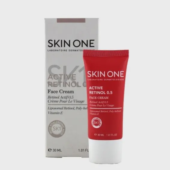 کرم ضد چروک صورت اکتیو رتینول 0.5 اسکین وان Active Retinol 0.5 Face Cream Skin One
