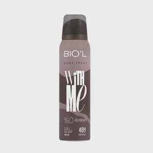 اسپری خوشبو کننده بدن مردانه ویت می بیولWith Me Body Spray For Men Biol