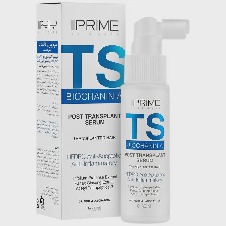 سرم پس از کاشت مو پرایم Prime TS Post Transplant Serum 60ml