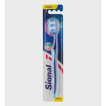مسواک سیگنال با قابلیت پاک کنندگی فضاهای بین دندانی سایز متوسط Signal Interdental Clean Medium Toothbrush