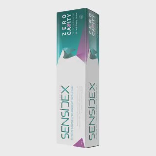 خمیر دندان سنسیدکس مدل Zero Cavity وزن 160 گرم Sensidex Zero Cavity Toothpaste For Sensitive Teeth Relief 160 g