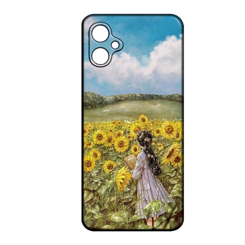 کاور طرح دخترانه کد 240 مناسب برای گوشی موبایل سامسونگ Galaxy A04