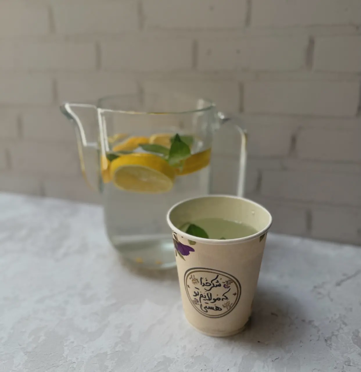لیوان کاغذی غدیر شکرخدا مولایم تو هستی