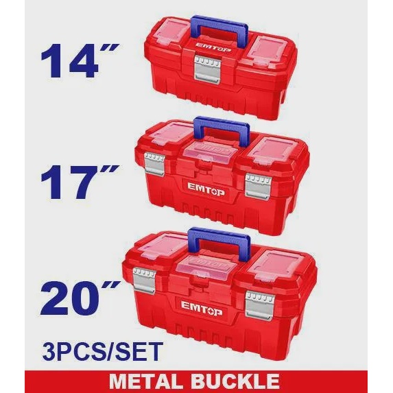 ست جعبه ابزار امتاپ مدل EPBXK0302 سه جعبه در سه سایز کاربردی