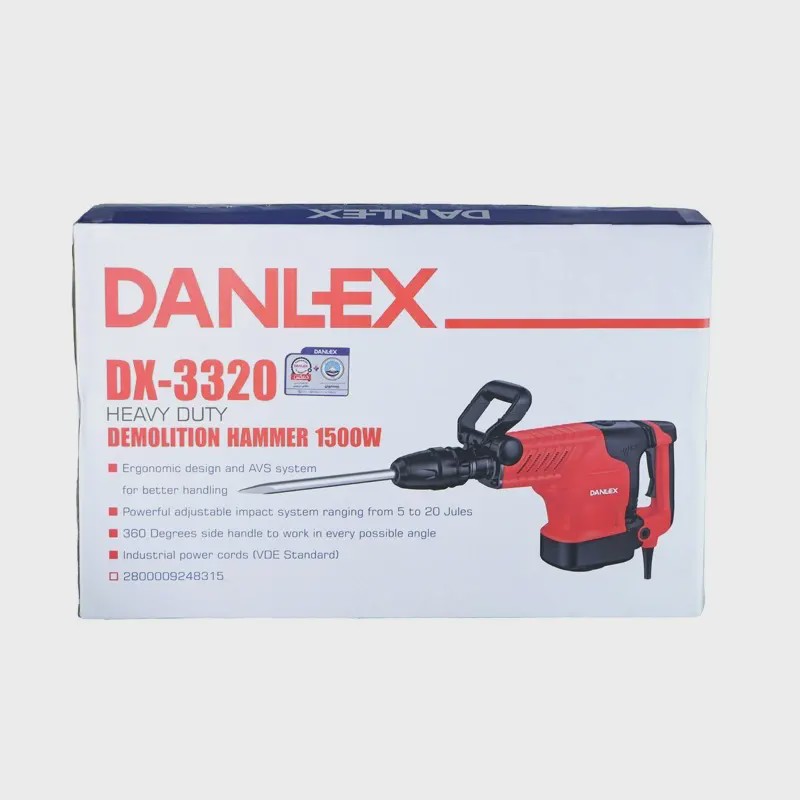 چکش تخریب دنلکس 1500 وات 20 ژول مدل DX-3320