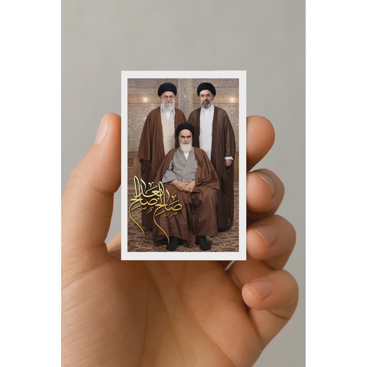 سه رهبر  امام خمینی- رهبر شهید - سیدمجتبی خامنه ای-3