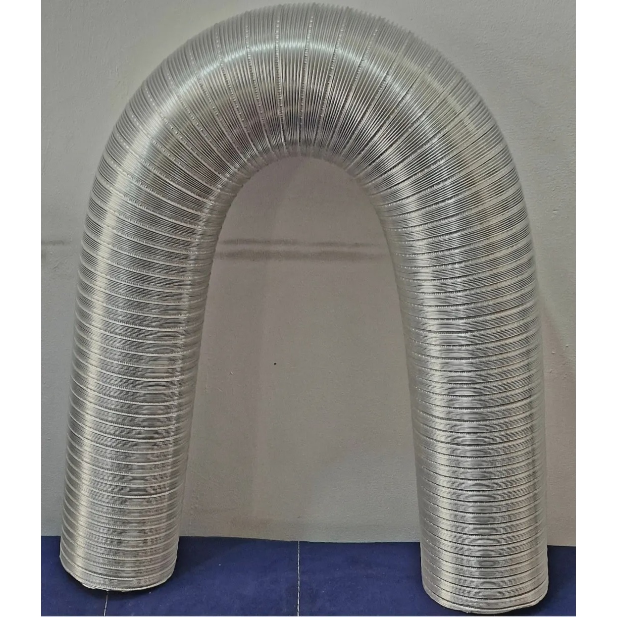 لوله آلومینیومی هود سایز 10 و 12 لوله خرطومی آلومینیومی هود آشپزخانه