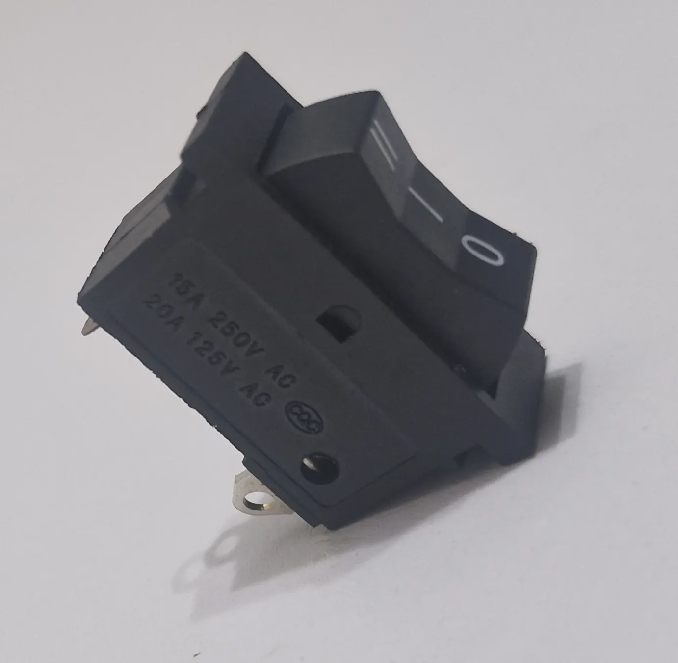 کلید سه حالته ی سشوار جانسون سه فیش 15A250V 20A125Vکلید کنترل سرعت و حرارت سشوار جانسون