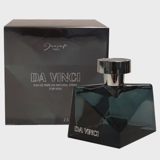 ادکلن مردانه داوینچی DA VINCI برند ژک ساف 100 میل JACSAF DA VINCI EAU DE PARFUM NATURAL SPRAY FOR MEN 100 ML