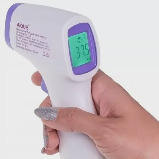 تب سنج لیزری