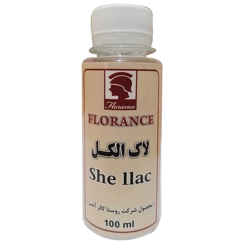 لاک الکل مایع فلورانس مدل she llac حجم 100 میلی لیتر