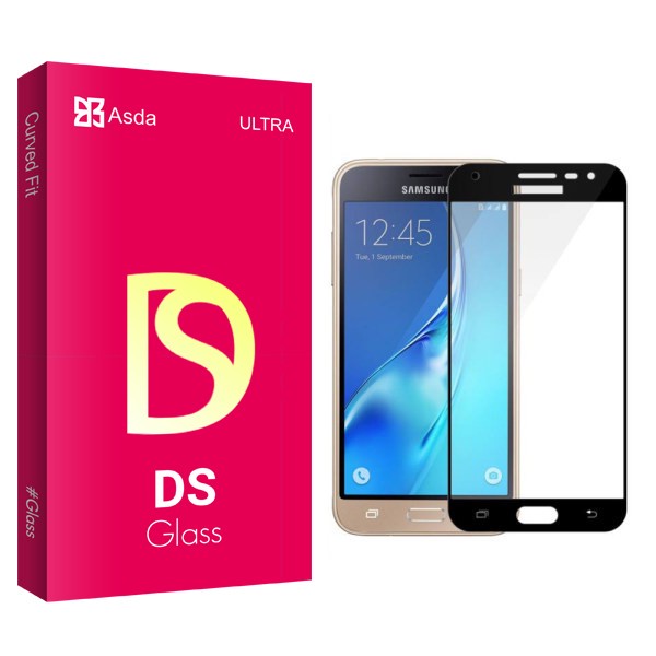 محافظ صفحه نمایش شیشه ای آسدا مدل DS مناسب برای گوشی موبایل سامسونگ galaxy J3 Pro