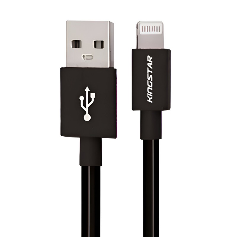 کابل تبدیل USB به لایتنینگ کینگ استار مدل SUPER SAFE CHARGE طول 1 متر