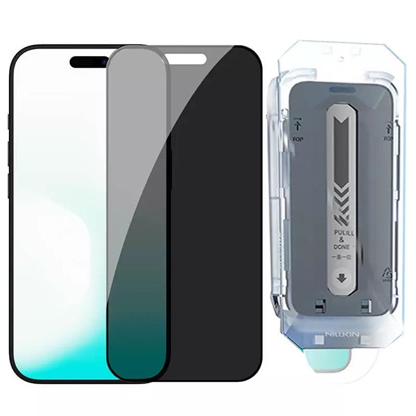 محافظ صفحه نمایش حریم شخصی نیلکین مدل Guardian-Pry مناسب برای گوشی موبایل اپل iPhone 17 Pro 17 16 Pro به همراه کیت