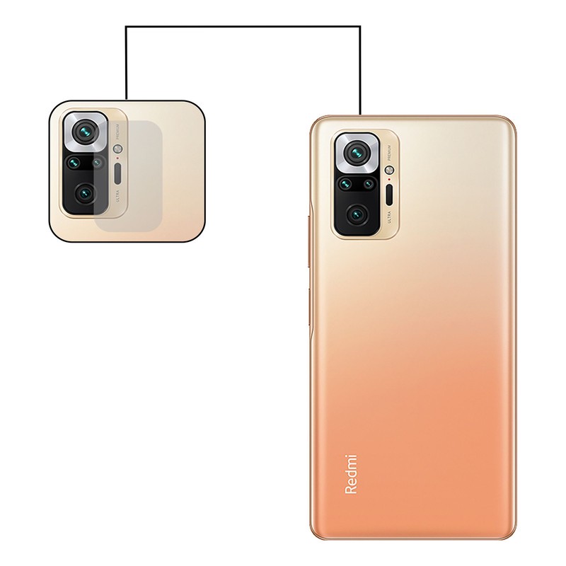 محافظ لنز دوربین مدل J-32 مناسب برای گوشی موبایل شیائومی mi note10 PRO