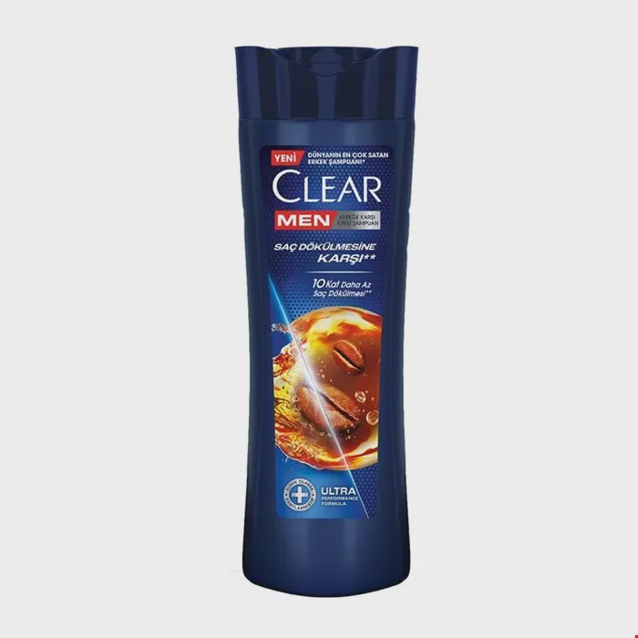 شامپو کلیر مردانه ترکیه ضد شوره ضد ریزش 350 میل SAC DOKULME CLEAR