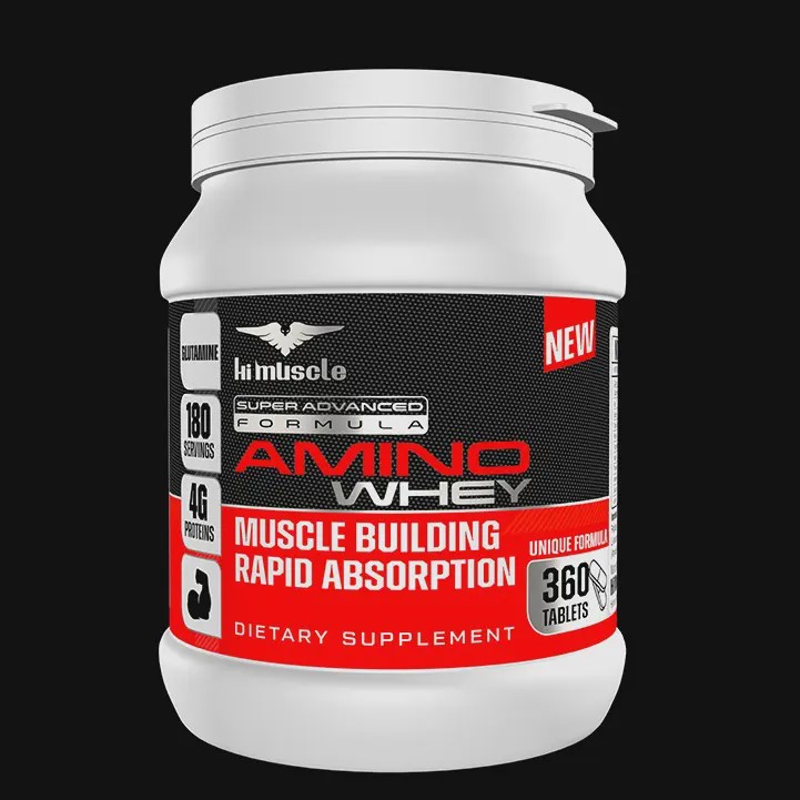آمینو وی 360تایی های ماسل آلمان hi muscle AMINO WHEY