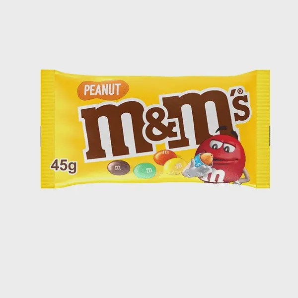 اسمارتیز ام اند ام 45 گرم زرد mm