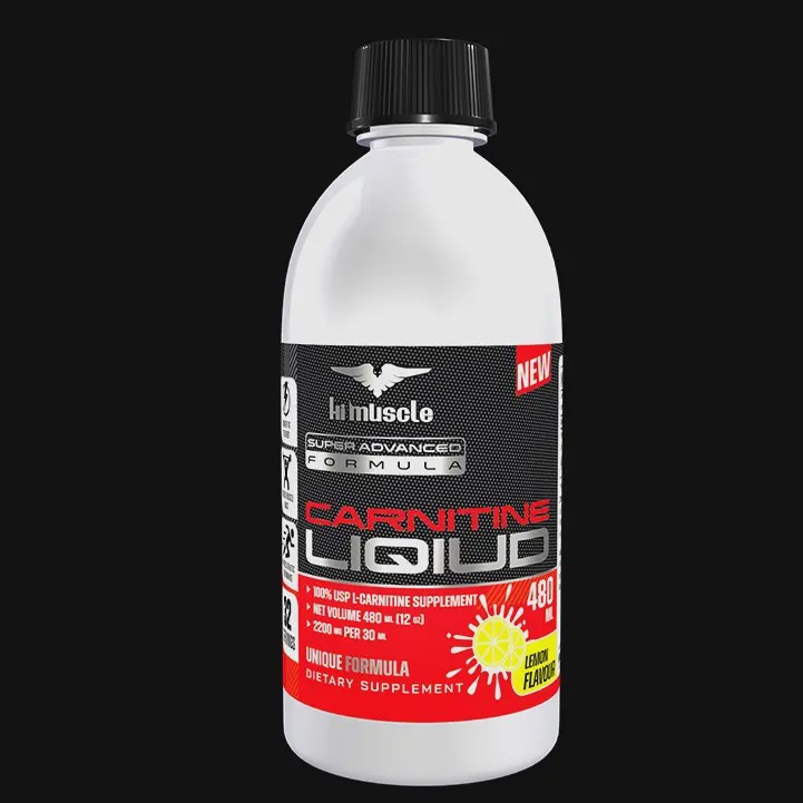 ال کارنیتین 480میل مایع های ماسل آلمان hi muscle L Carnitine Lemon
