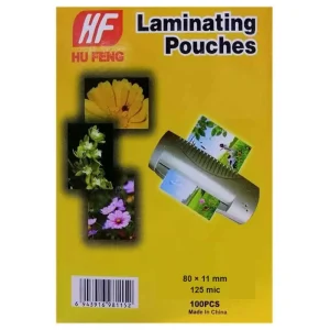طلق پرس کارت 8 × 11 سانتی متر 125 میکرون خارجی بسته 100 عددی