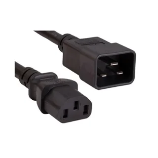 کابل برق بک تو بک بافو مدل C20-C13 ضخامت 3x1.5 mm طول 1 متر