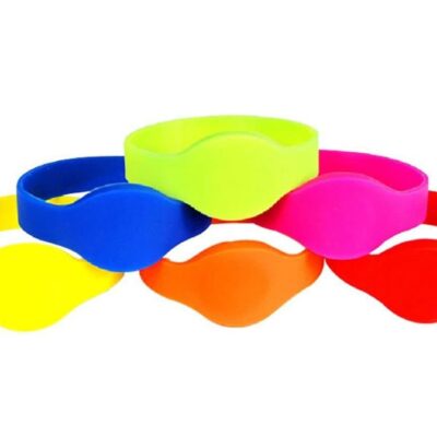 تگ دستبندی RFID سیلیکونی 125KHZ (آبی)