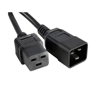 کابل برق بک تو بک بافو مدل C20-C19 ضخامت 3x1.5 mm طول 0.8 متر