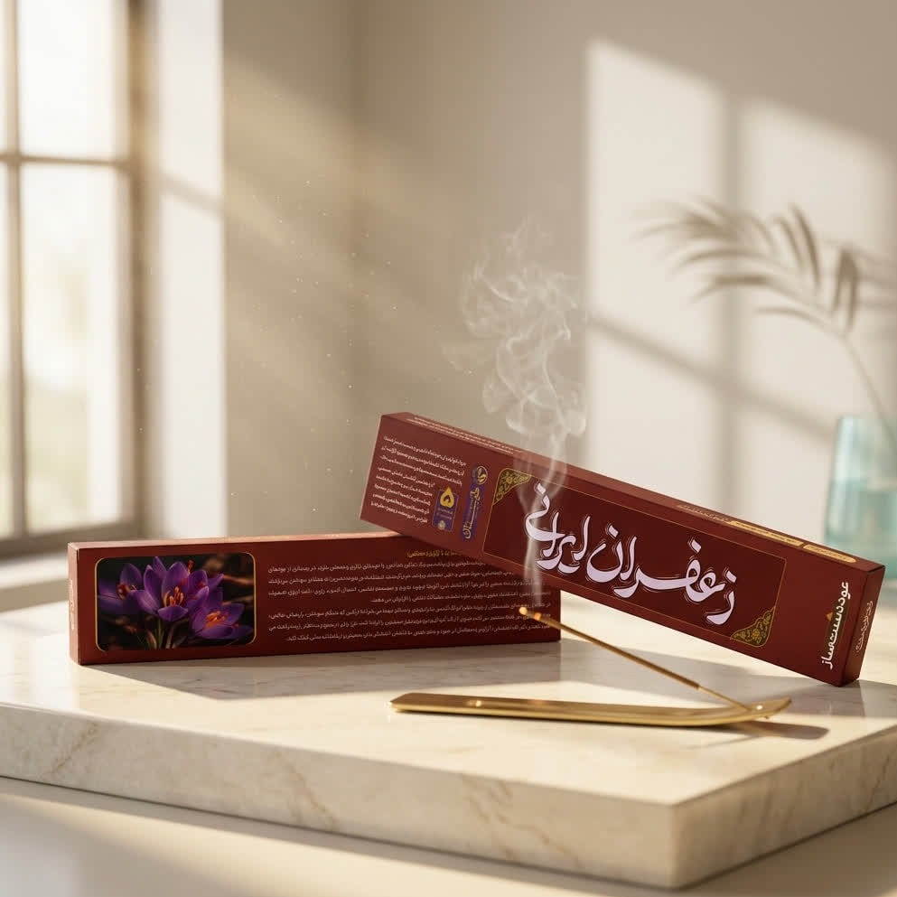 عود زعفران ایرانی طیبستان