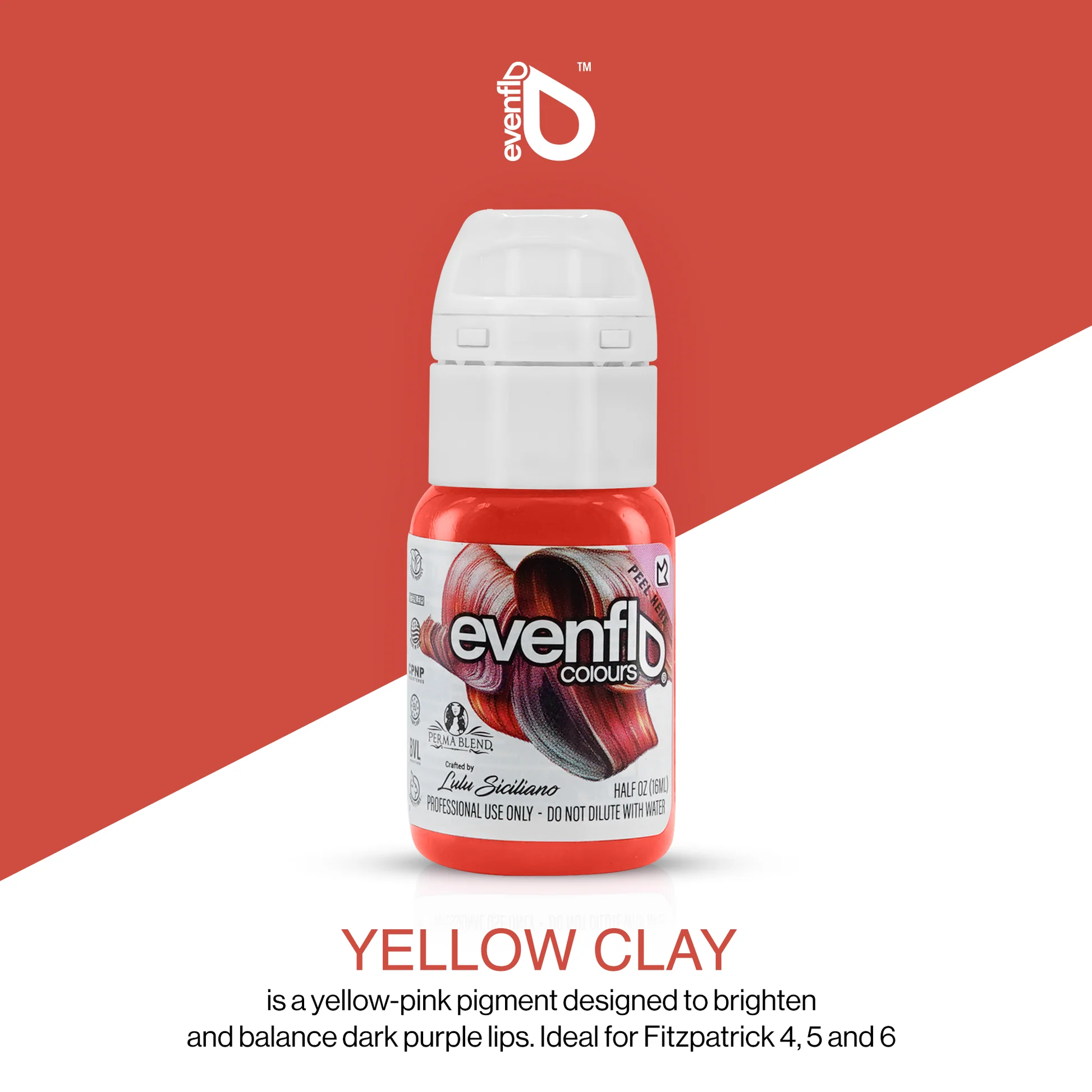 رنگ ایونفلو Evenflo Yellow Clay
