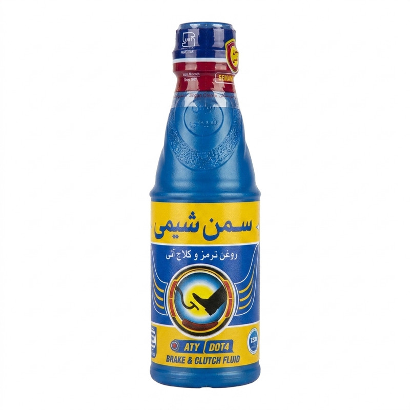 روغن ترمز خودرو سمن شیمی مدل DOT4 حجم 250 میلی لیتر