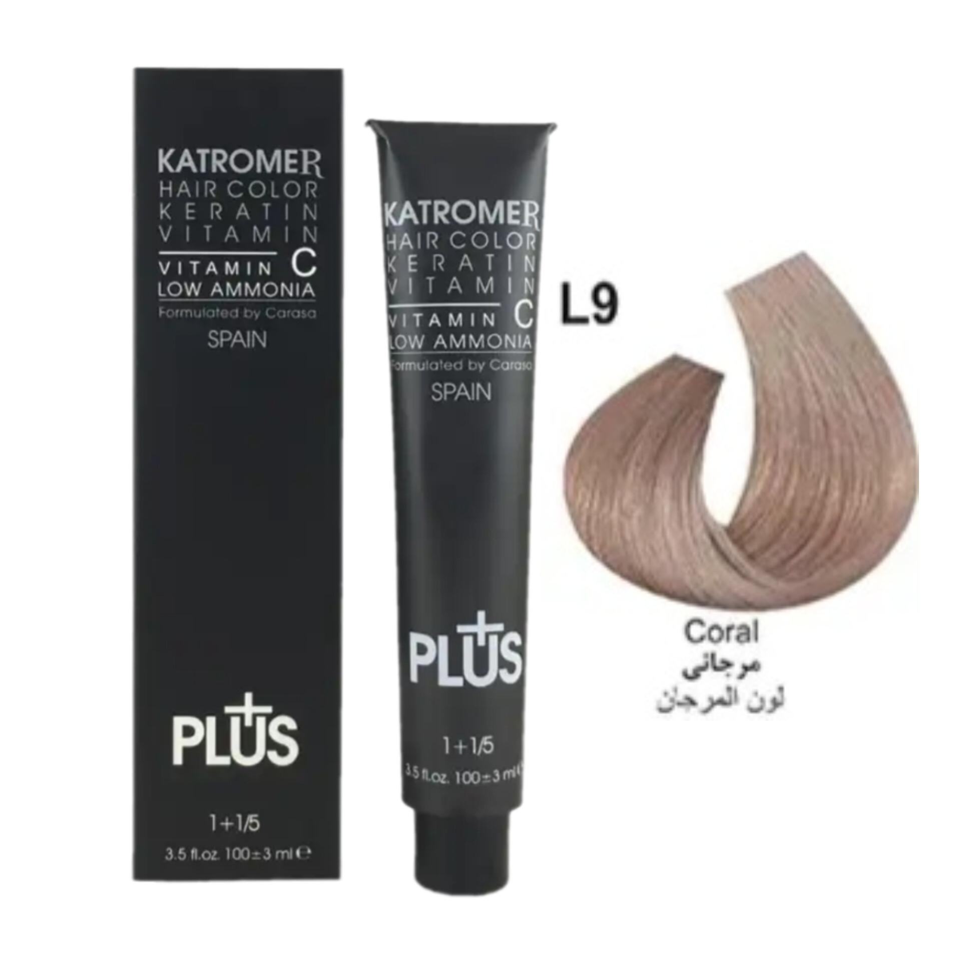 رنگ مو کاترومر L9 مرجانی