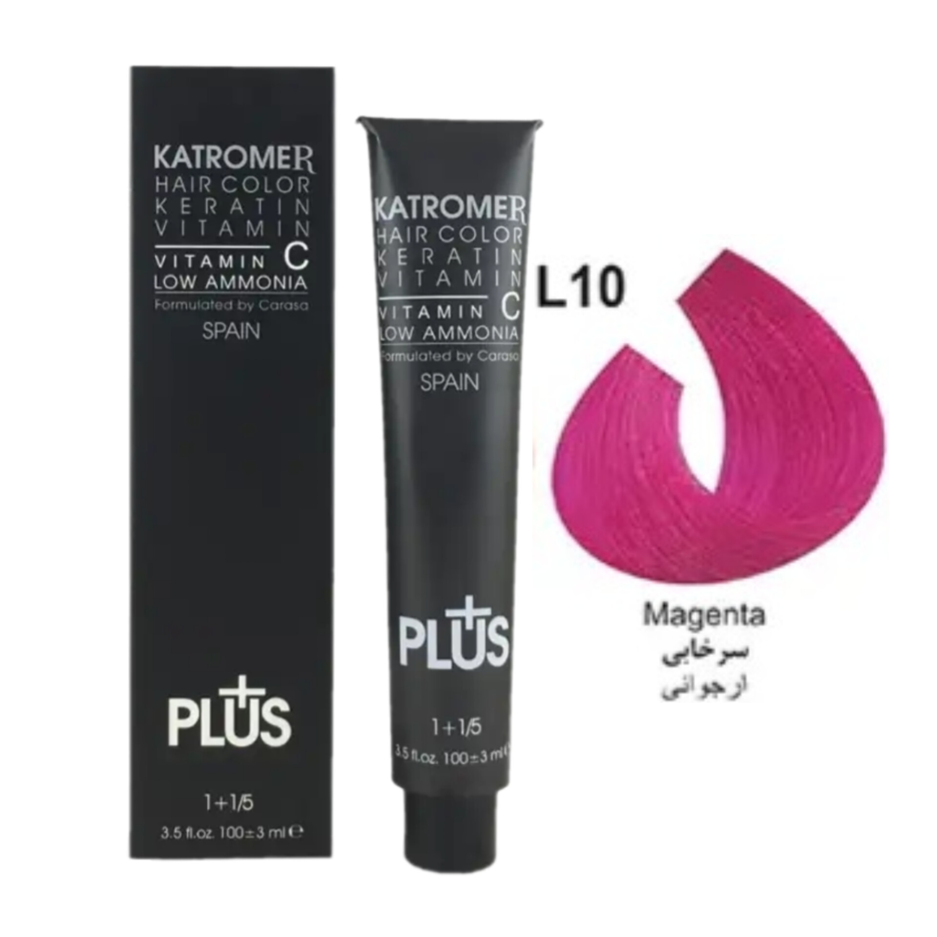 رنگ مو کاترومر L11 سرخابی