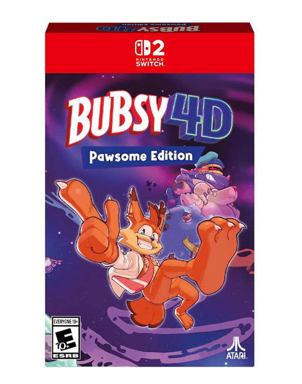 بازی Bubsy 4D Pawsome Edition برای Nintendo Switch 2