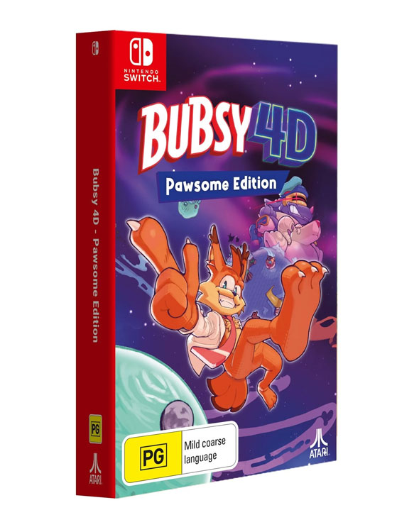بازی Bubsy 4D Pawsome Edition برای Nintendo Switch