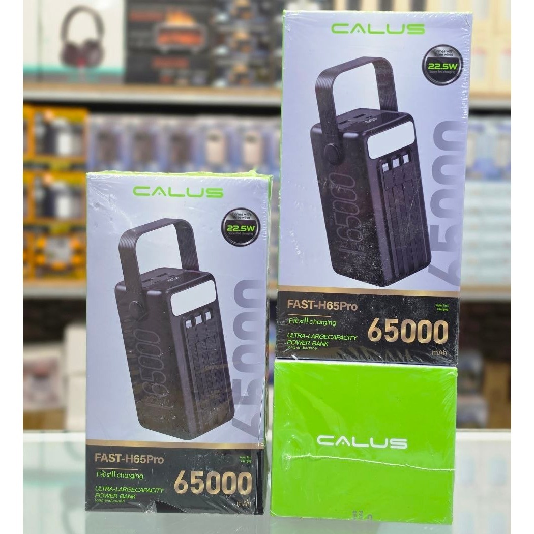 پاوربانک 65000 میلی آمپر CALUS فست مدل H65-PRO