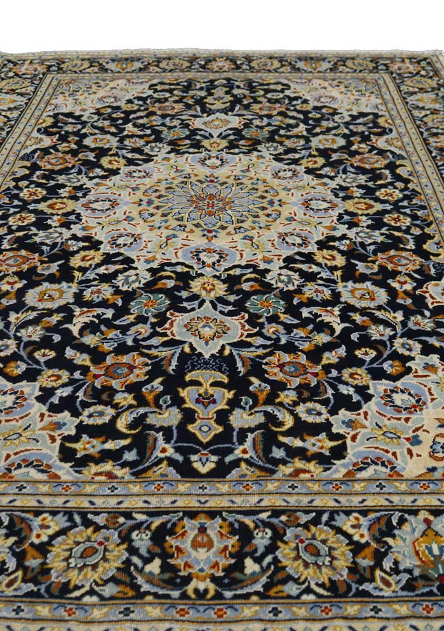 قالیچه دستبافت کاشان صادراتی 206×140 سانتیمتر