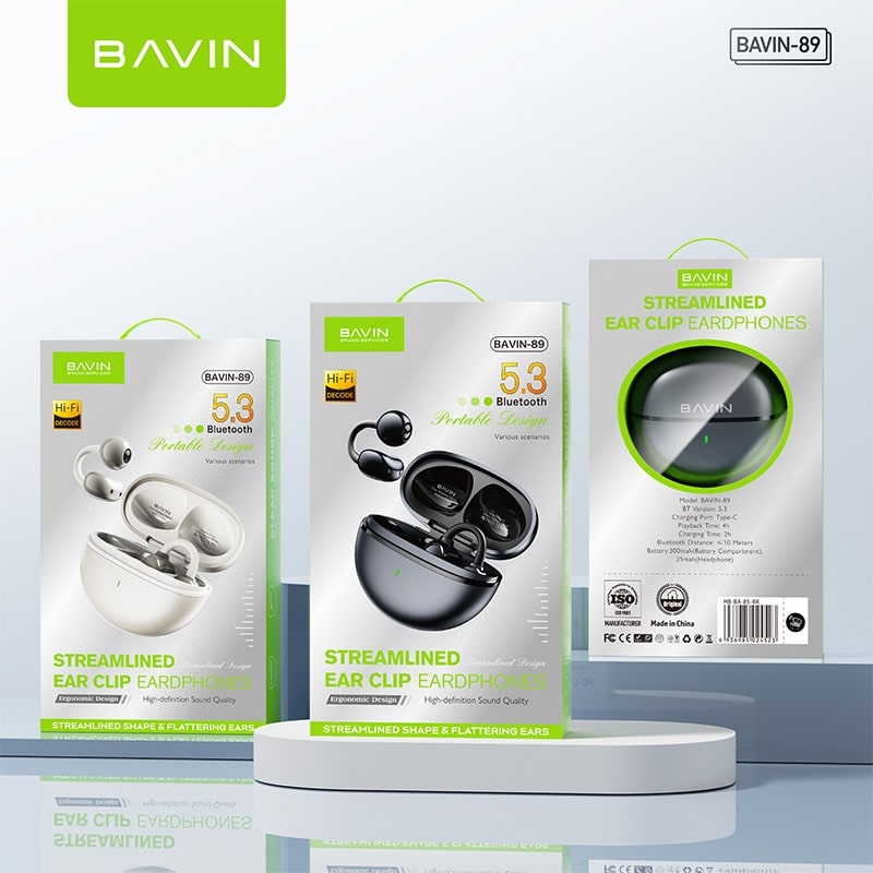 هندزفری القایی BAVIN-89